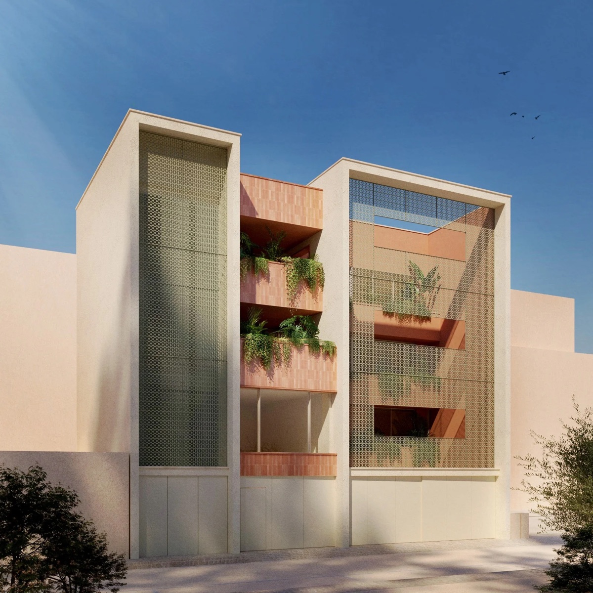 Residential apartment building, Cyprus